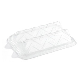 Plastic Deksel voor dienblad 35x24x8 cm (50 stuks)