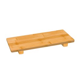 Base en Bambou Naturel pour Sushi 30x11x2,5cm (40 Utés)