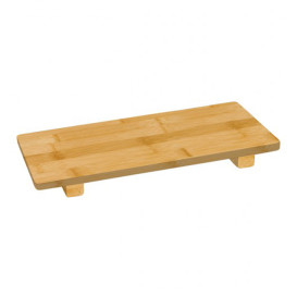 Base en Bambou Naturel pour Sushi 50x23x2,5cm (1 Uté)