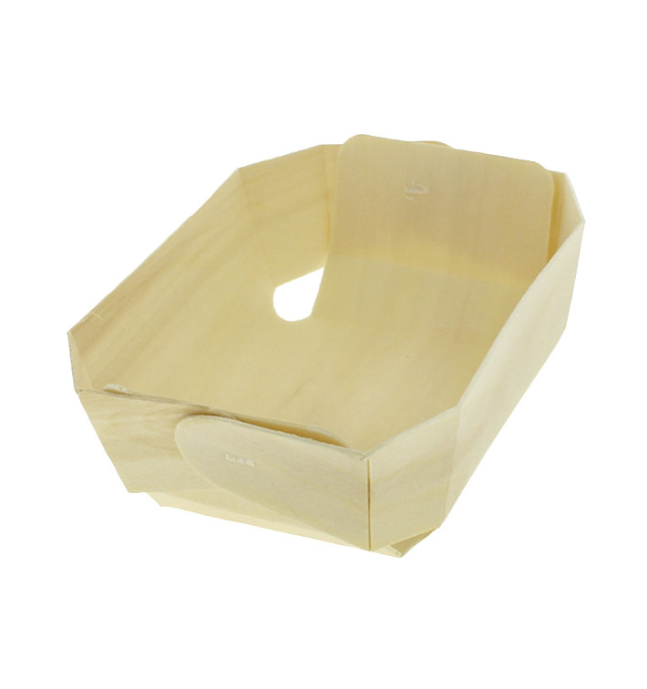 Barquette Cuisson Bois 14,0x9,5x5,0cm (50 Utés) Barquette Cuisson Bois 14,0x9,5x5,0cm (50 Utés)