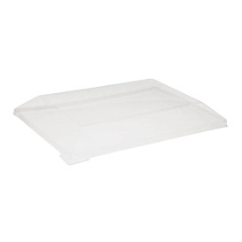 Plastic PET Deksel transparant 15,5x8,5cm (25 stuks) 