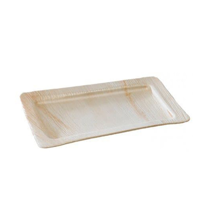 Plateau rectangulaire en Feuilles de Palmier 28x18x1,5cm (10 Unités) Plateau rectangulaire en Feuilles de Palmier 28x18x1,5cm (10 Unités)