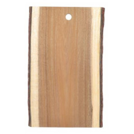 Plateau Rectangulaire Présentation en Bois 405x255x19mm (6 Utés)