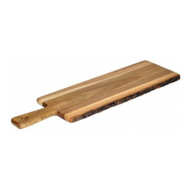 Houten bediening schotel met Hendel 50,8x15,3x1,5cm (1 stuk) 