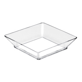 Verrine Plastique Ovale avec Couvercle et Cuillère 10,1x6,1x6cm (576 Unités)