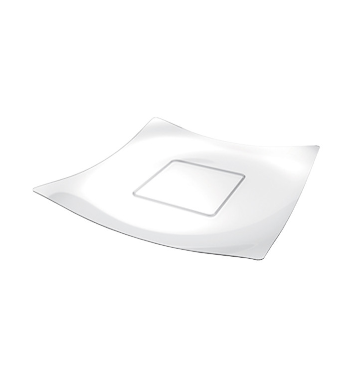 Mini Plateau Dégustation Sfera PS Trans. 13x13cm (24 Utés) Mini Plateau Dégustation Sfera PS Trans. 13x13cm (24 Utés)