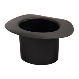 Chapeau Dégustation"Hot Form" Noir PP 60ml (24 Utés)
