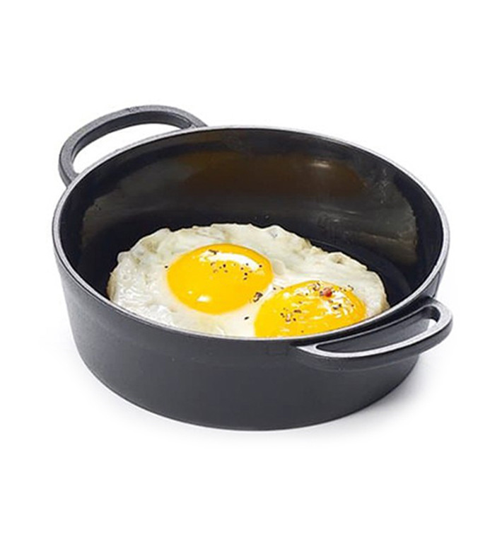 Mini Paella Dégustation Plastique PP Noir 9cm (144 Utés) Mini Paella Dégustation Plastique PP Noir 9cm (144 Utés)