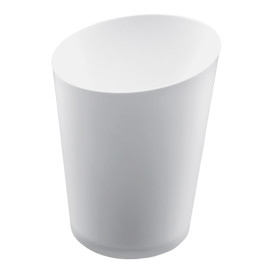 Verrine Dégustation Réutilisable Conique Blanc 100ml (500 Utés)