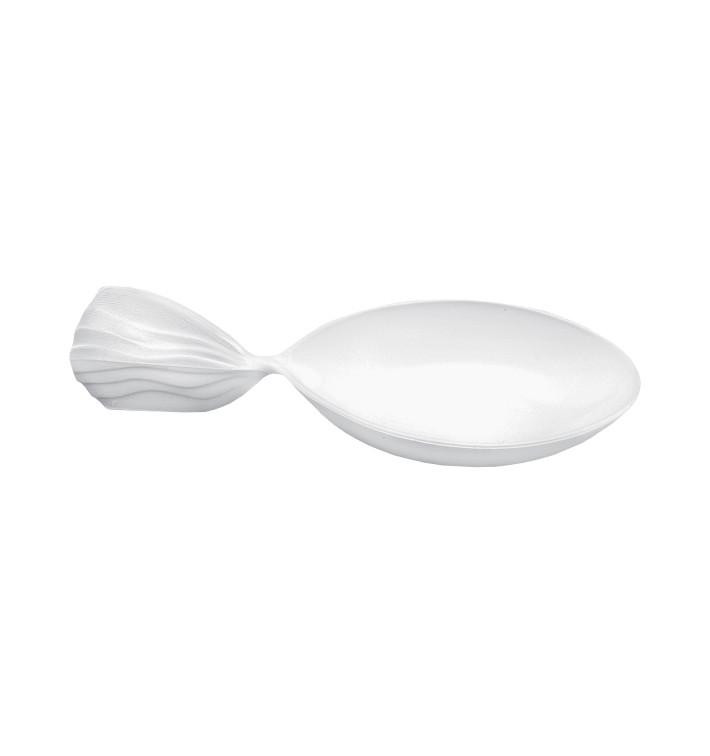 Cuillère Dégustation Single-Dose Fish Blanc 120 mm (600 Utés) Cuillère Dégustation Single-Dose Fish Blanc 120 mm (600 Utés)