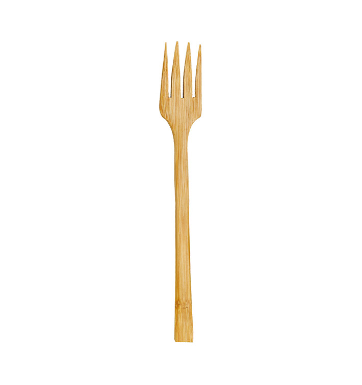Fourchette en Bambou 16cm (50 Unités) Fourchette en Bambou 16cm (50 Unités)