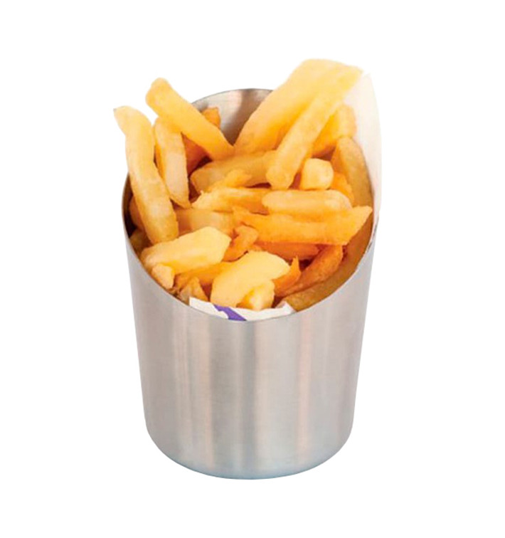 Stalen proefbeker 10,5x6,5x8,5cm (12 stuks) Stalen proefbeker 10,5x6,5x8,5cm (12 stuks)