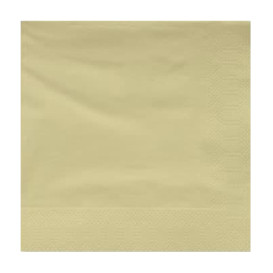 Serviette Papier à Cocktail 20x20cm Crème (6000 Utés)