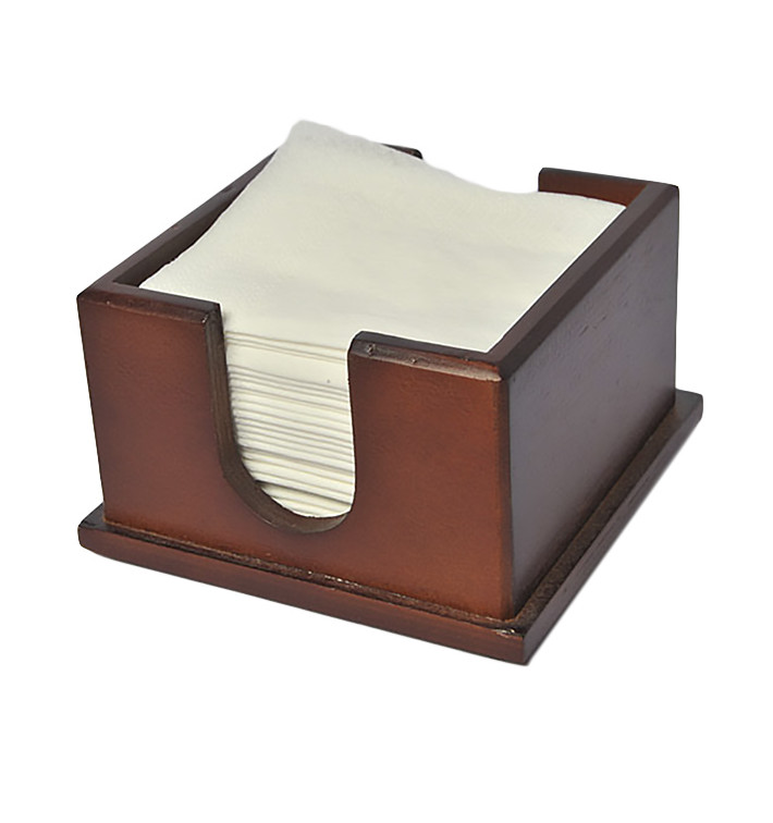 Porte-serviettes Cocktail en Bois (1 Unité) Porte-serviettes Cocktail en Bois (1 Unité)