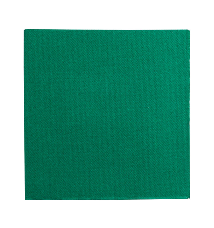 Serviette Papier Double Point 25x25cm Vert (50 Utés) Serviette Papier Double Point 25x25cm Vert (50 Utés)