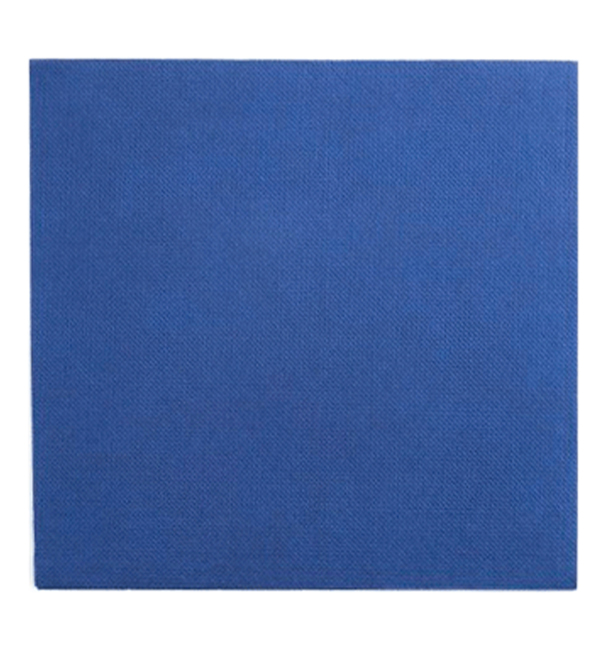 Papieren servet blauw 25x25cm 2C (50 stuks)
