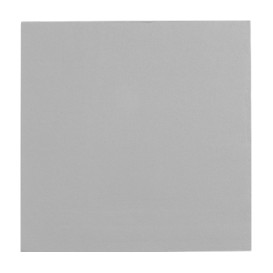 Serviette Papier Double Point 25x25cm Gris (1400 Utés)