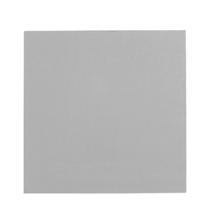 Serviette Papier Double Point 25x25cm Gris (1400 Utés) Serviette Papier Double Point 25x25cm Gris (1400 Utés)