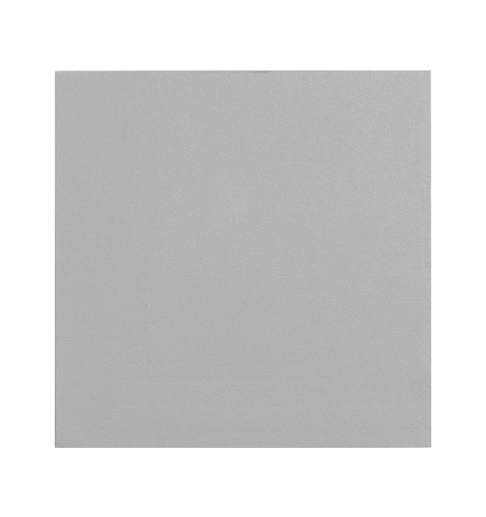 Papieren servet dubbel punt grijs 2C 33x33cm (1350 stuks) Papieren servet dubbel punt grijs 2C 33x33cm (1350 stuks)
