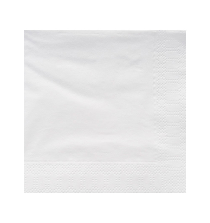 Serviette en Papier Ouate 40x40 Blanc 2E (2400 Utés) Serviette en Papier Ouate 40x40 Blanc 2E (2400 Utés)