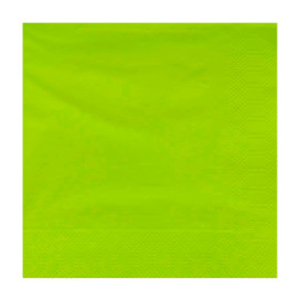 Serviette en Papier Ouate 40x40cm Pistache (50 Utés)