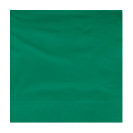 Serviette en Papier Ouate 40x40cm Vert (50 Utés)