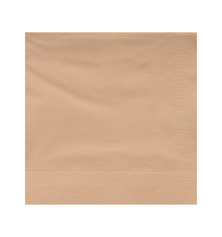 Serviette en Papier Ouate 40x40cm Crème (1200 Utés)