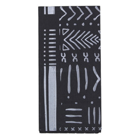 Serviette Papier Molletonnée 1/8 40x40 "Tribal" (30 Unités)