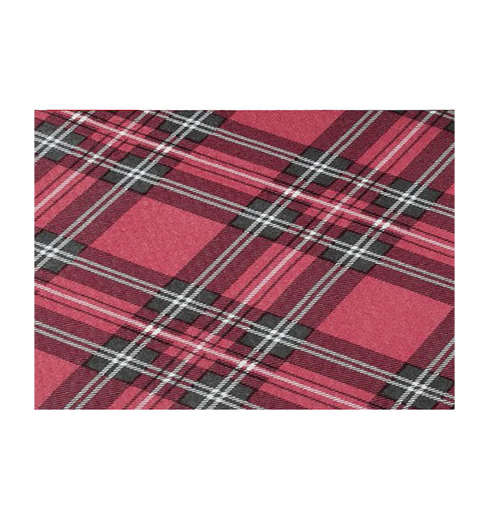 Voorgesneden papieren tafelkleed "Glasgow" 37g 1x1m (400 stuks) Voorgesneden papieren tafelkleed "Glasgow" 37g 1x1m (400 stuks)