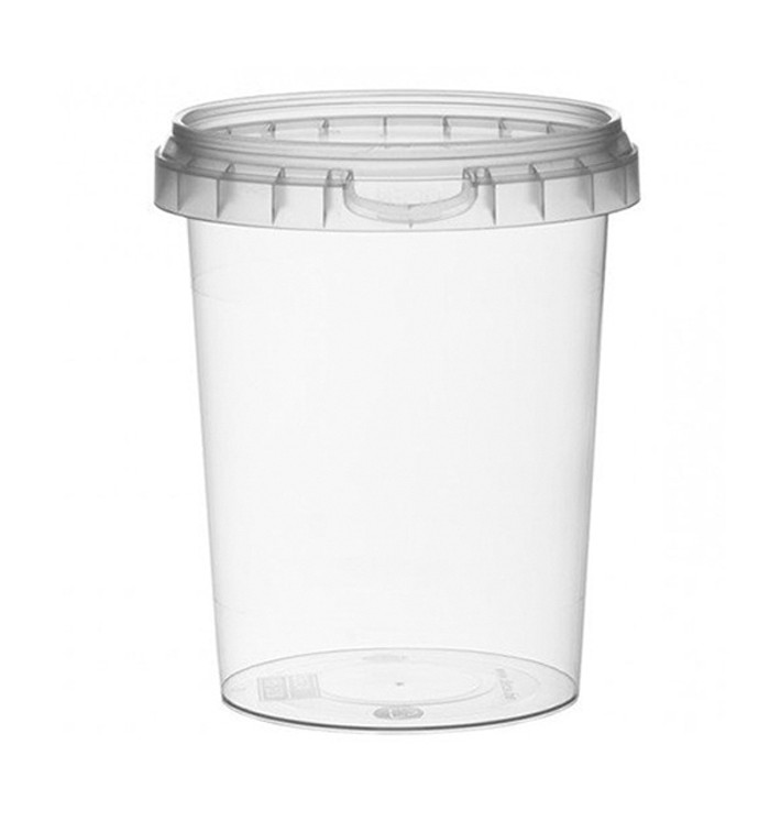 Récipient avec Couvercle Inviolable 520ml Ø9,5 (19 Utés) Récipient avec Couvercle Inviolable 520ml Ø9,5 (19 Utés)