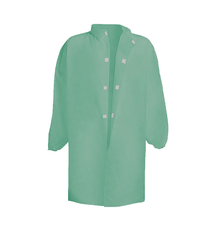 Blouse PP Velcro Sans Poches Vert XL 35gr (1 Uté) Blouse PP Velcro Sans Poches Vert XL 35gr (1 Uté)