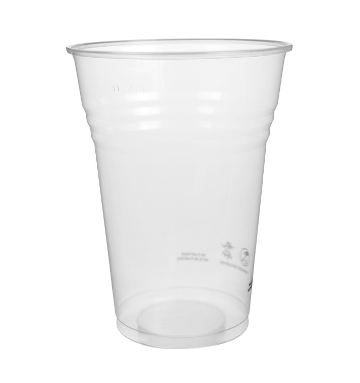 Verre Plastique PP 1000ml/1L Transparent (50 Utés)