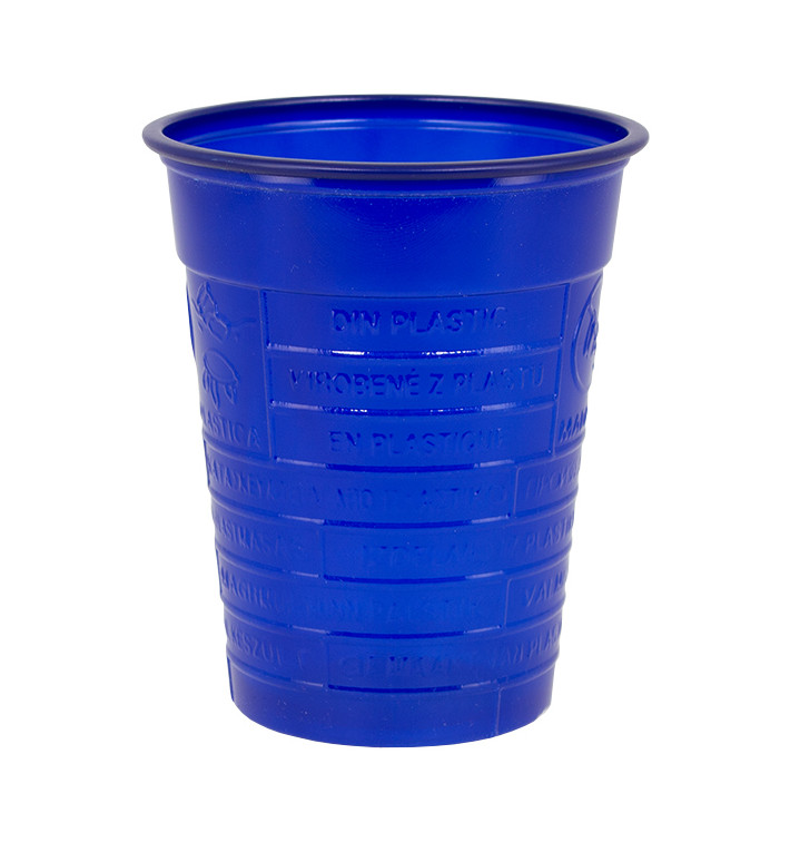 Plastic PS beker donkerblauw 200ml Ø7cm (50 stuks) Plastic PS beker donkerblauw 200ml Ø7cm (50 stuks)