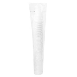 Plastic PS beker Vending wit 166ml Ø7,0cm (100 stuks) 