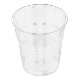 Gobelet Plastique "Diamant" Cristal 100ml (1000 Utés)