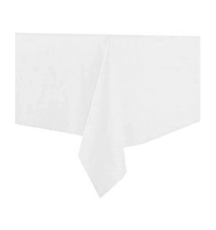 Nappe en PP Non-Tissé 100x100cm Blanc (150 Utés) Nappe en PP Non-Tissé 100x100cm Blanc (150 Utés)