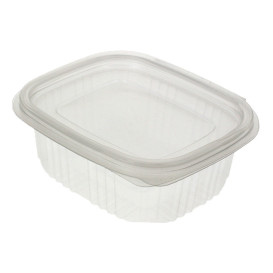 Plastic scharnierende Deli-Container microgolfbaar PP 250ml (1000 stuks)