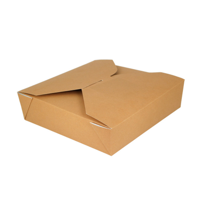 Boîte Carton Américaine Naturel 21,7x21,7x6cm 2910ml (35 Utés) Boîte Carton Américaine Naturel 21,7x21,7x6cm 2910ml (35 Utés)