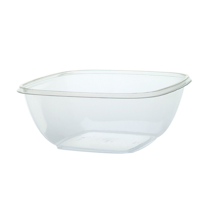 Bol en Plastique PET 1500ml 190x190x80mm (300 Utés) Bol en Plastique PET 1500ml 190x190x80mm (300 Utés)