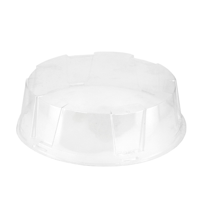 Deksel voor Cakeplak Container APET Transparant Ø21,5x8cm (180 Stuks) Deksel voor Cakeplak Container APET Transparant Ø21,5x8cm (180 Stuks)