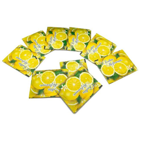 Lingettes Rafraîchissantes Citron "Citrons" (2500 Utés)