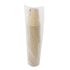 Papieren beker 9 Oz/280ml Kraft-Kraft Ø8,1cm (1.000 Stuks)