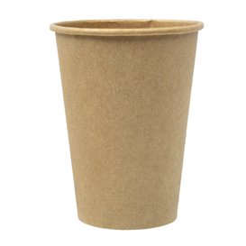 Papieren beker 7Oz/210ml Bruin Ø7,2cm (3000 stuks)