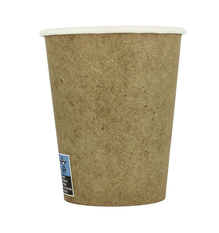 Gobelet Carton 9Oz/280ml Kraft Ø8,0cm (50 Utés)