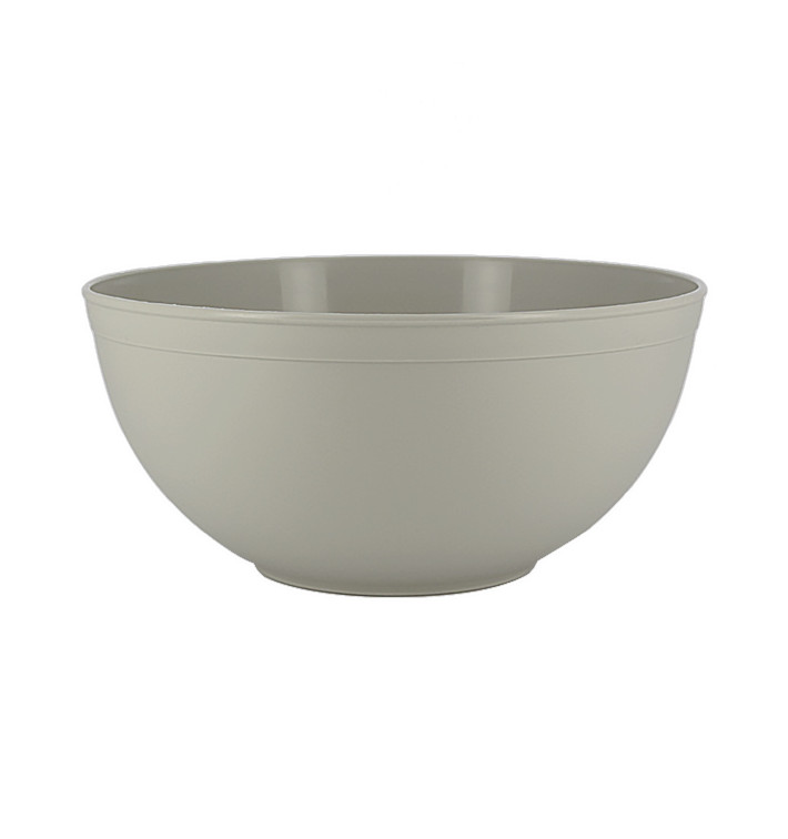 Bol Réutilisable Durable PP Minéral Gris 2l Ø20cm (1 Uté) Bol Réutilisable Durable PP Minéral Gris 2l Ø20cm (1 Uté)