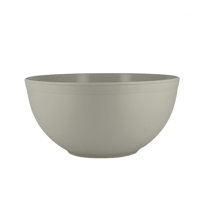 Bol Réutilisable Durable PP Minéral Gris 3,35l Ø23,5cm (1 Uté) Bol Réutilisable Durable PP Minéral Gris 3,35l Ø23,5cm (1 Uté)