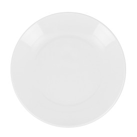 Assiette Réutilisable Durable CPET Stoven Blanc Ø17,5cm (54 Utés)