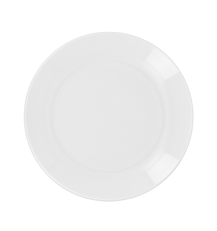 Assiette Réutilisable Durable CPET Stoven Blanc Ø22,5cm (6 Utés) Assiette Réutilisable Durable CPET Stoven Blanc Ø22,5cm (6 Utés)