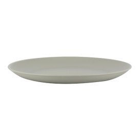 Assiette Réutilisable Durable PP Minéral Gris Ø23,5cm (6 Utés)