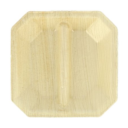 Palmblad mini bord Vierkant 2V 10x10cm (100 stuks)